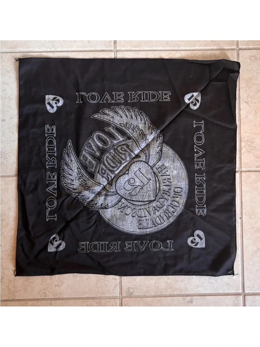 Harley-Davidson black bandana